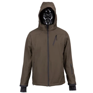 N.M TACTICAL Race Soft Shell Erkek Kayak Montu - Kahve - L
