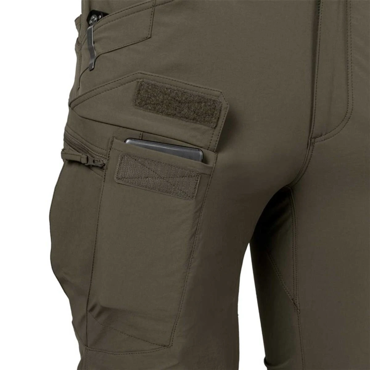 HELIKON TEX Outdoor Tactical Pants- Versastretch TAIGA GREEN - Large Regular