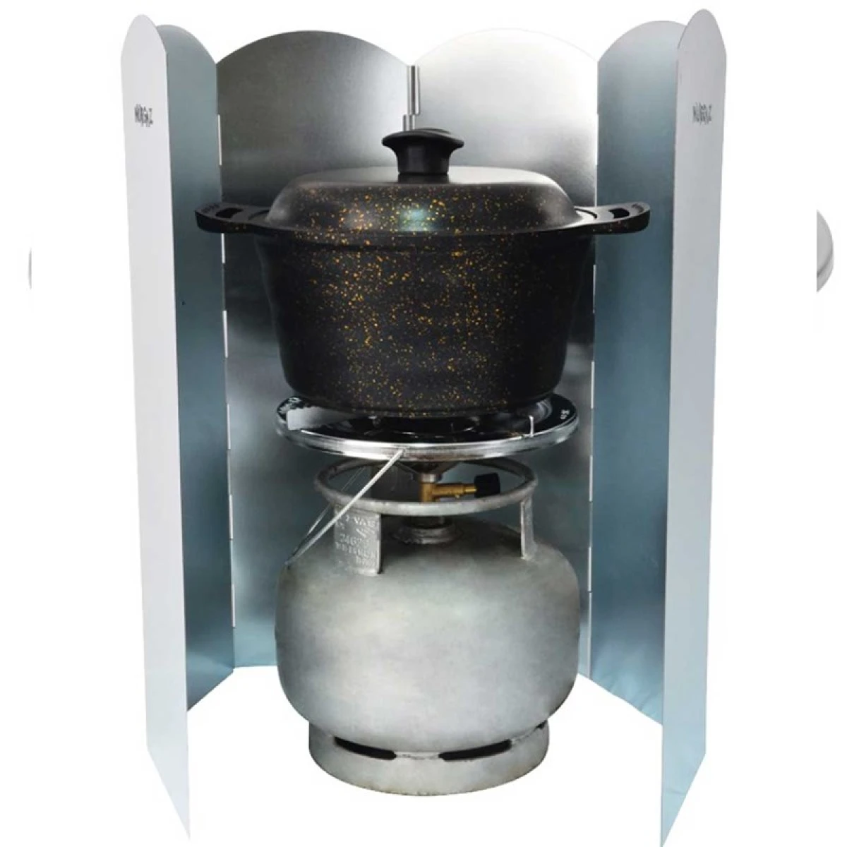 NURGAZ Metal Rüzgarlık - Büyük Boy NG 199-B