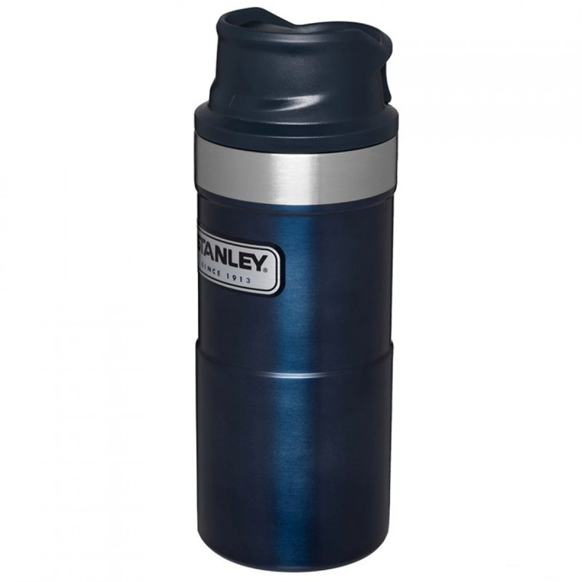 STANLEY One-Hand 2.0 Çelik Termos Bardak 0,35 LT Lacivert