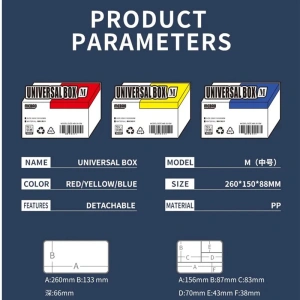 MEBAO Balıkçı Organizer Çanta Kırmızı MBLB1021RED