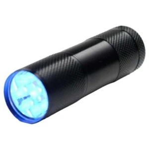 Powerex UV Mor Işık El Feneri (Krom Gövde)