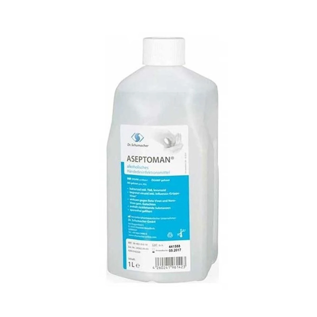 Dr.Schumacher Aseptoman Dezenfektan 1lt + Descosept Af Wipes Mendil 120'li +2x 100 Ml Şişe