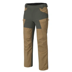HELIKON TEX Hybrid Outback Pants - Duracanvas COYOTE/TAIGA GREEN - Large Regular