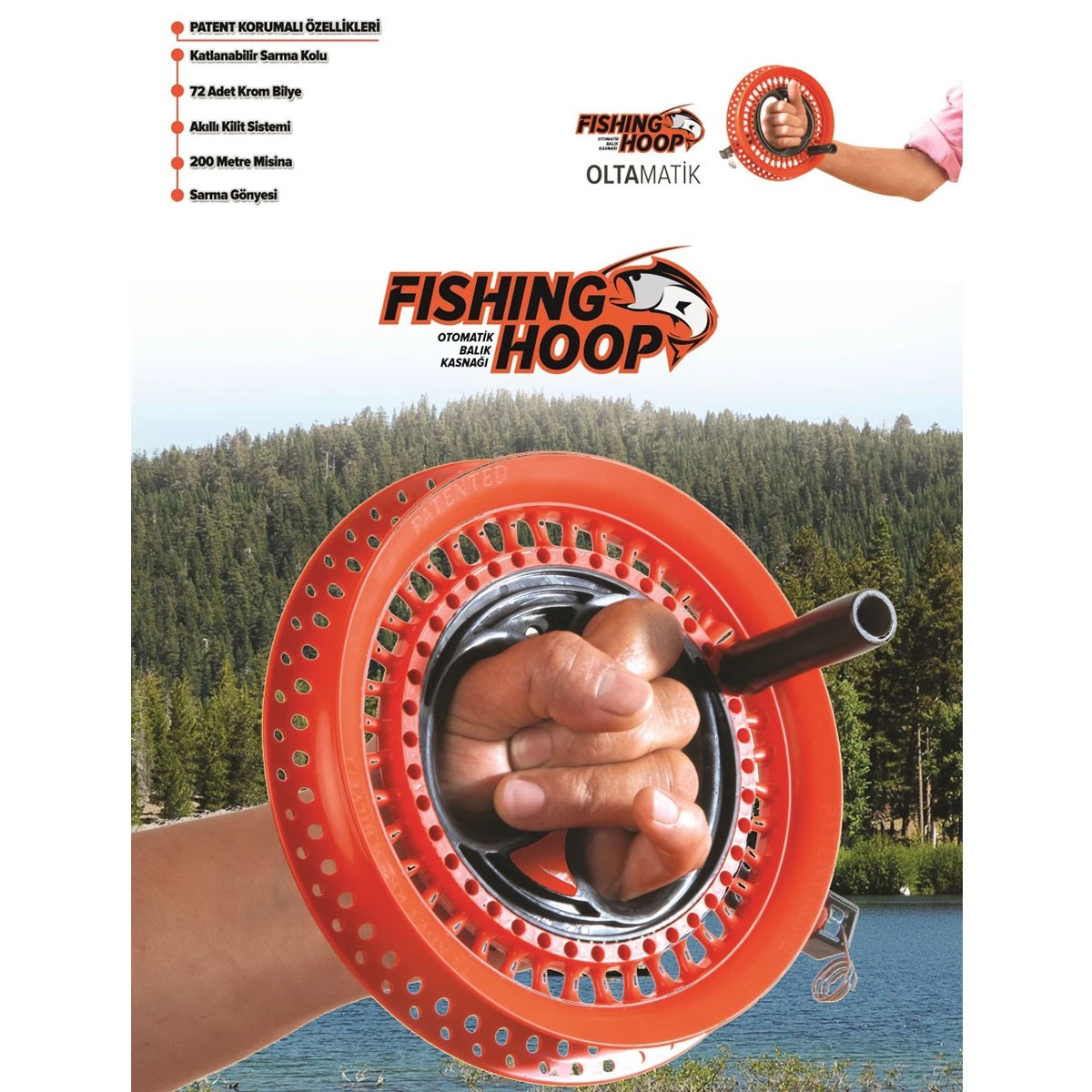 Fishing Hoop Bilyalı Kasnak