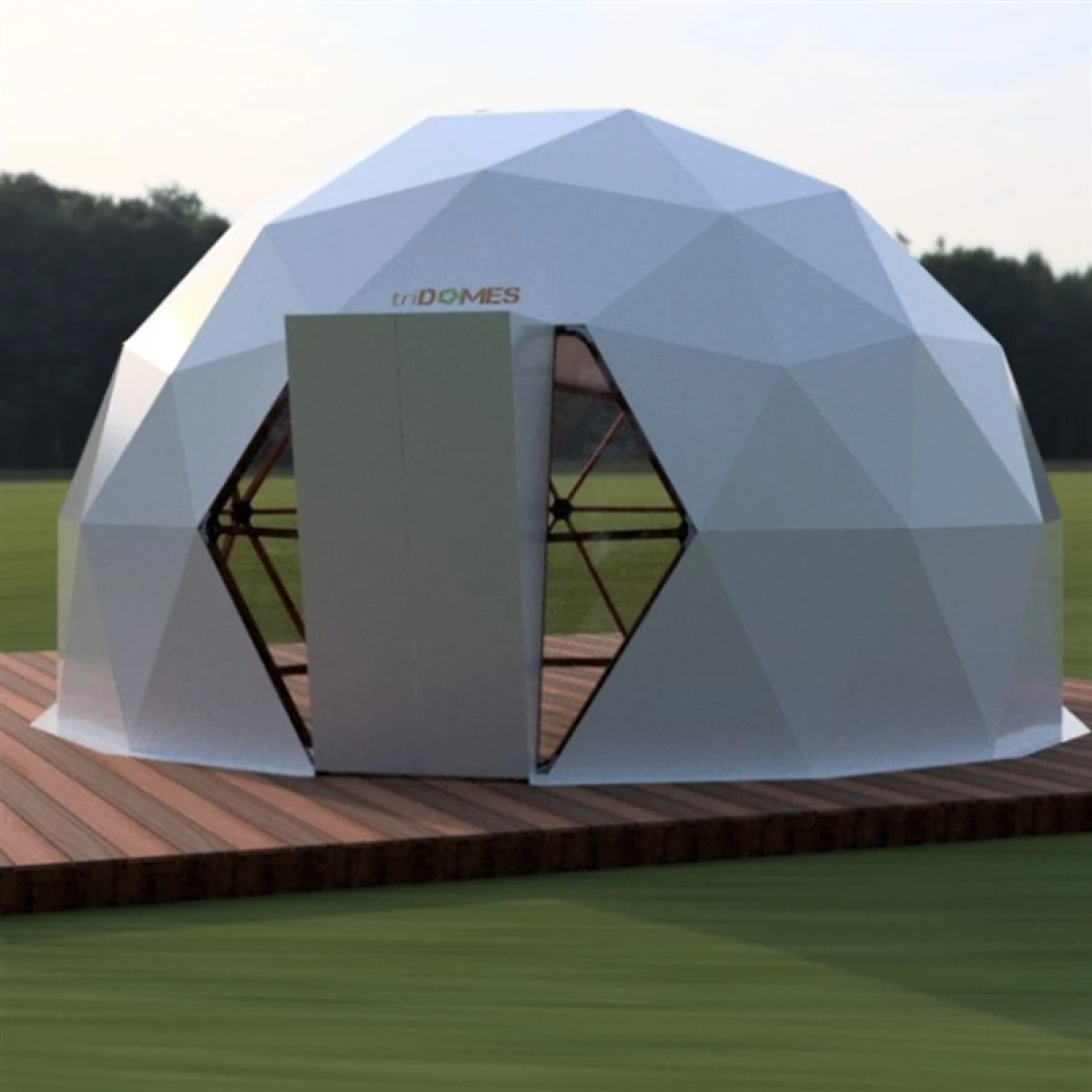 TRIDOMES D10I 77m2 Kubbe Çadır