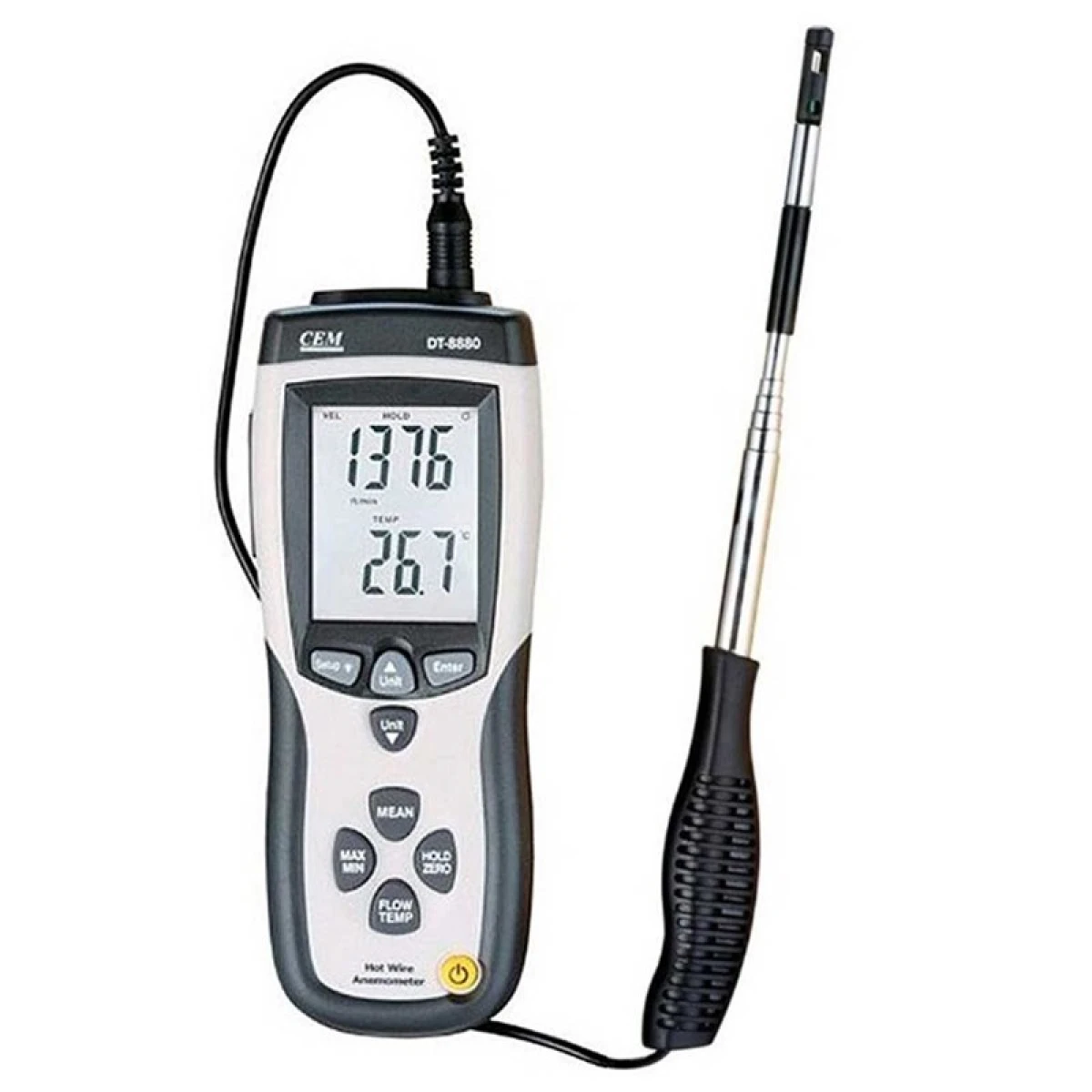 CEM Dt 8880 Anemometre Rüzgar Hızı Ölçer