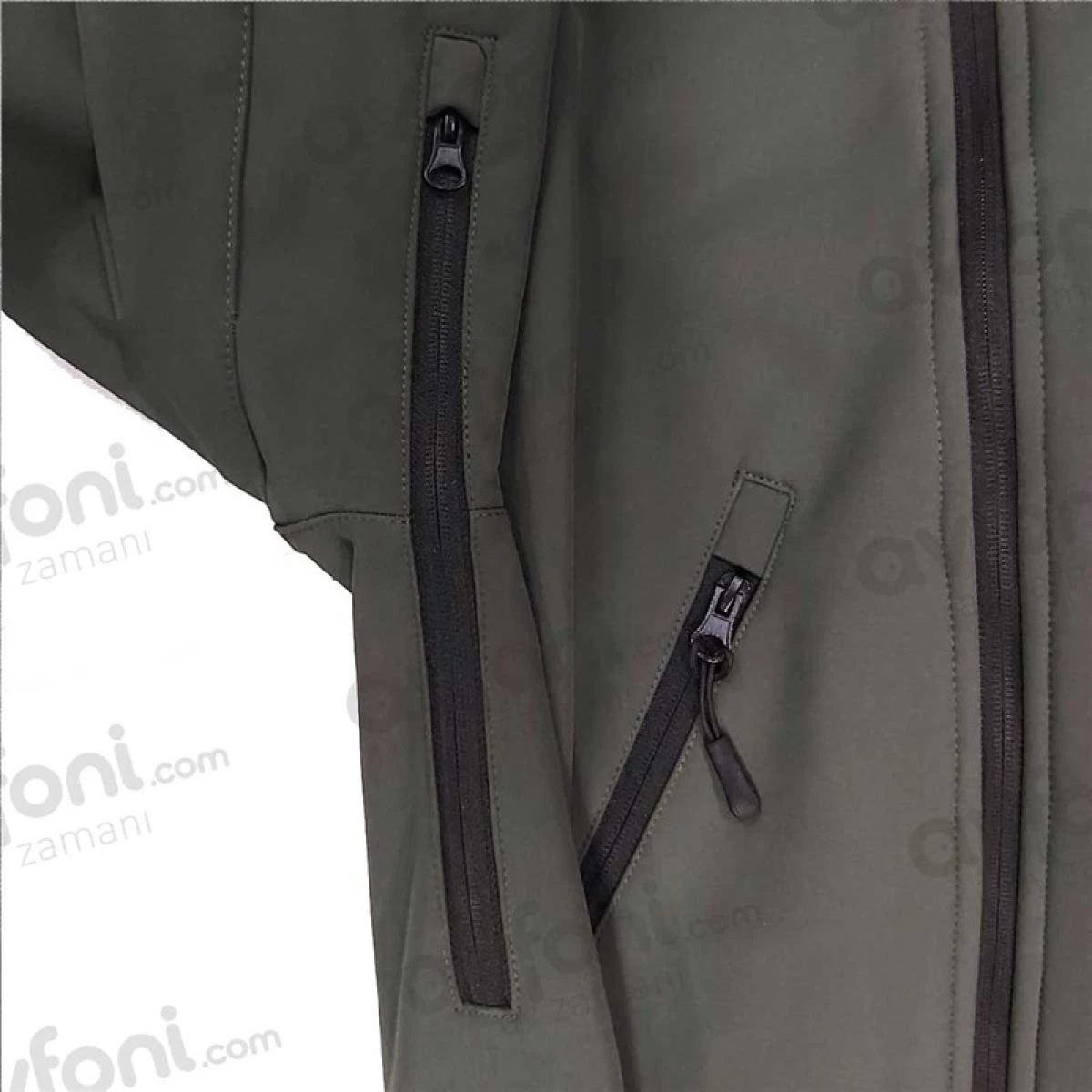 N.M TACTICAL Askeri Taktik Softshell Kapşonlu Mont - Bej - S