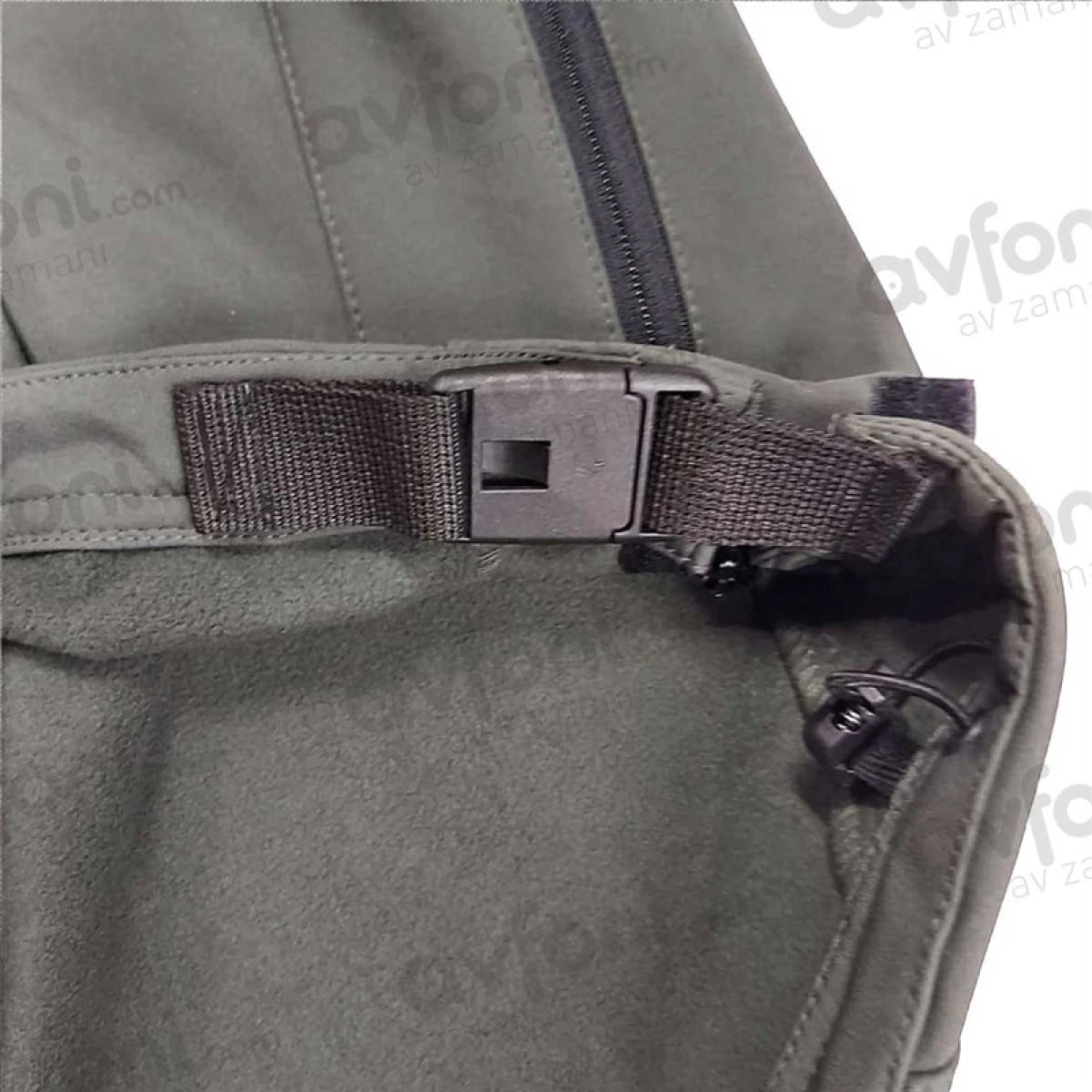 N.M TACTICAL Askeri Taktik Softshell Kapşonlu Mont - Bej - S