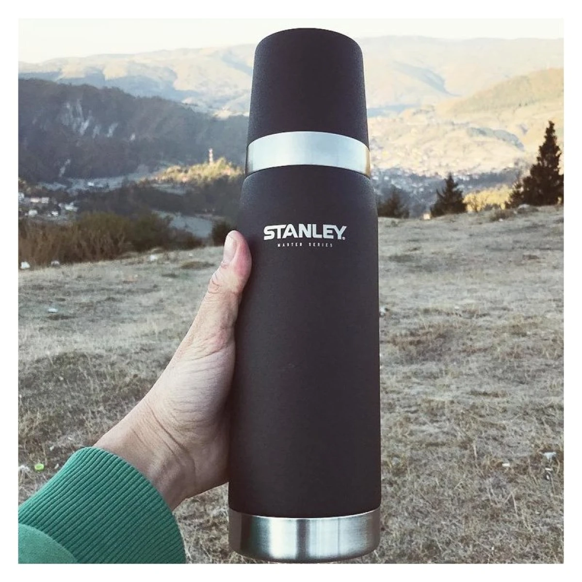STANLEY Master Siyah 0.75 Lt Vakumlu Termos