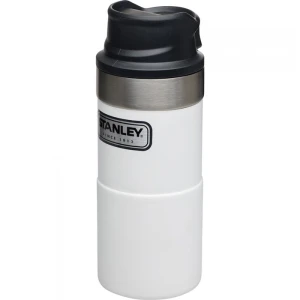 STANLEY One-Hand 2.0 Çelik Termos Bardak 0,35 LT Beyaz