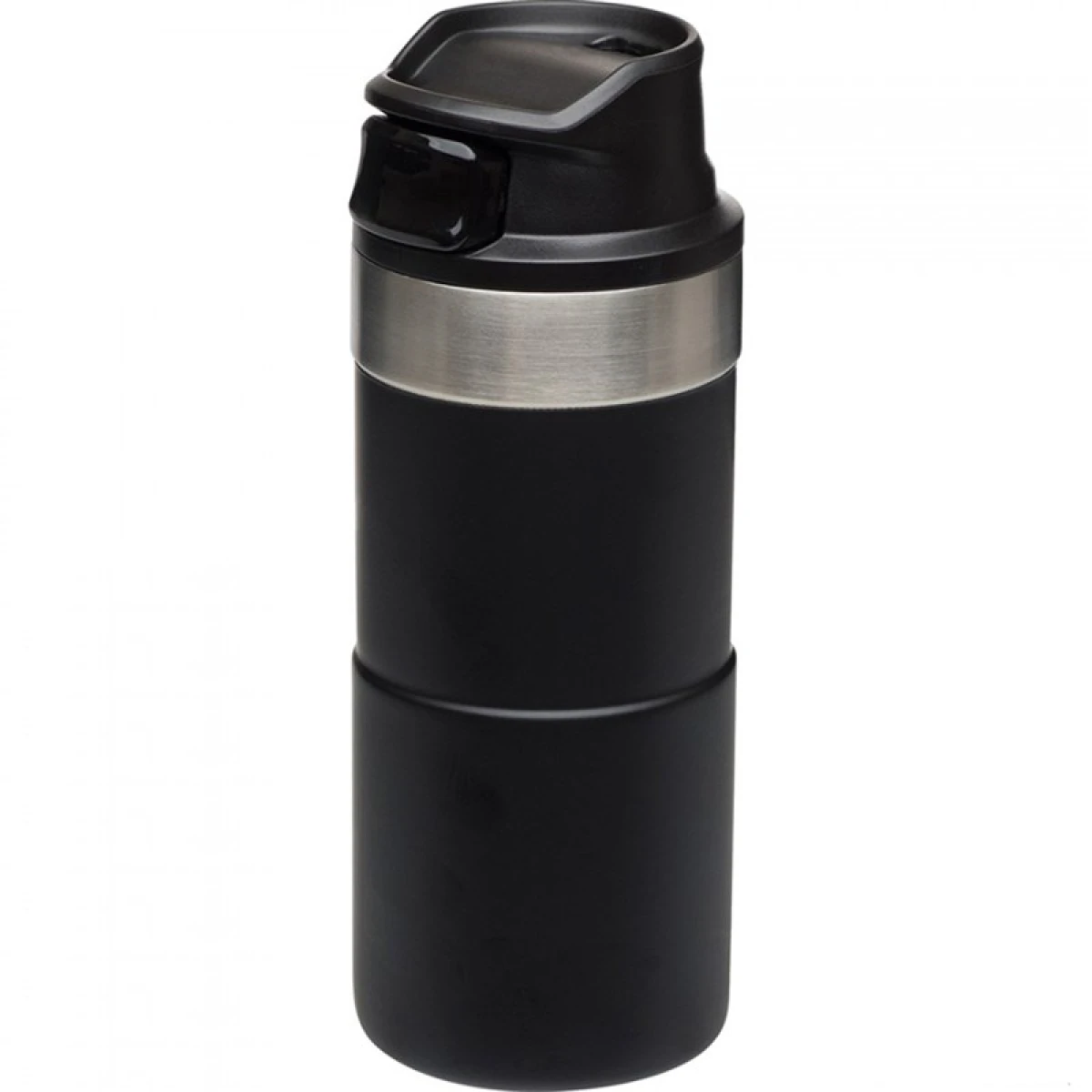 STANLEY One-Hand 2.0 Çelik Termos Bardak 0,35 LT Siyah
