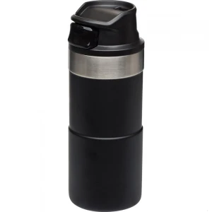 STANLEY One-Hand 2.0 Çelik Termos Bardak 0,35 LT Siyah