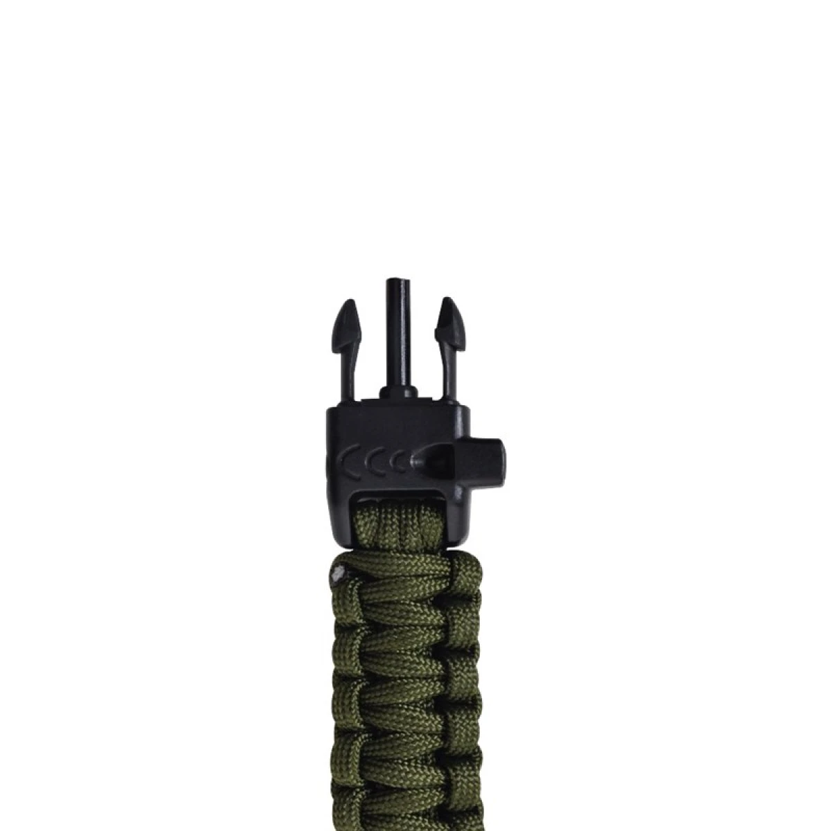 NURGAZ Magnezyumlu Pusulalı Paracord Bileklik Yeşil NG PİB-Y