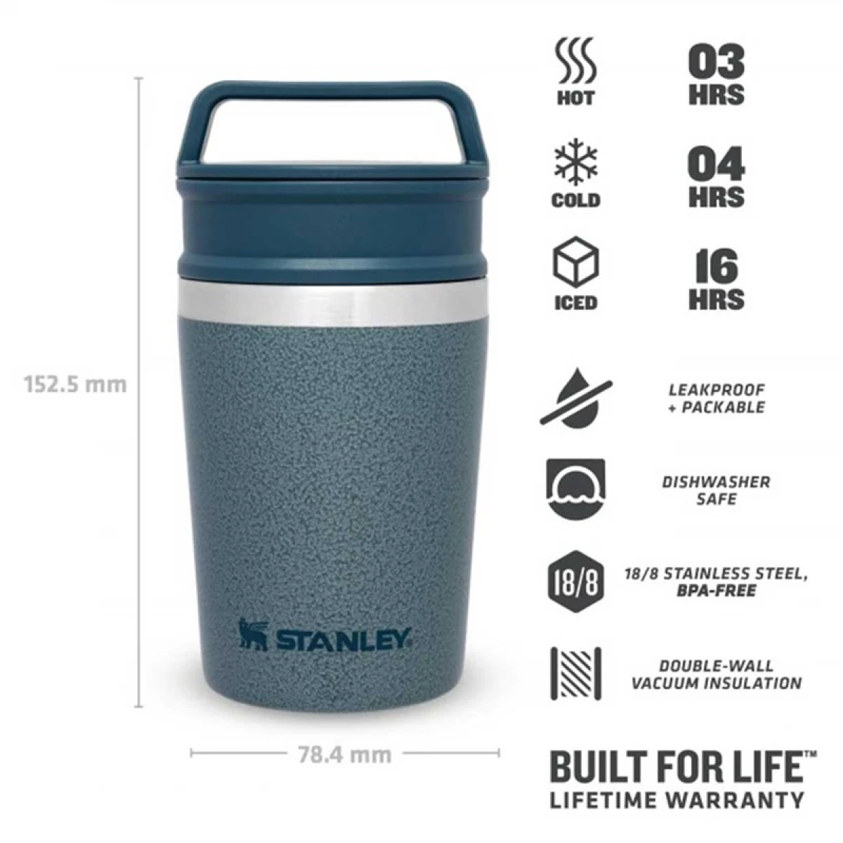 STANLEY Adventure 0,23L Termos - Yeşil