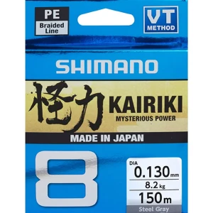 Shimano Kairiki 8 150m Steel Gray  0.100mm/6.5kg İp Misina