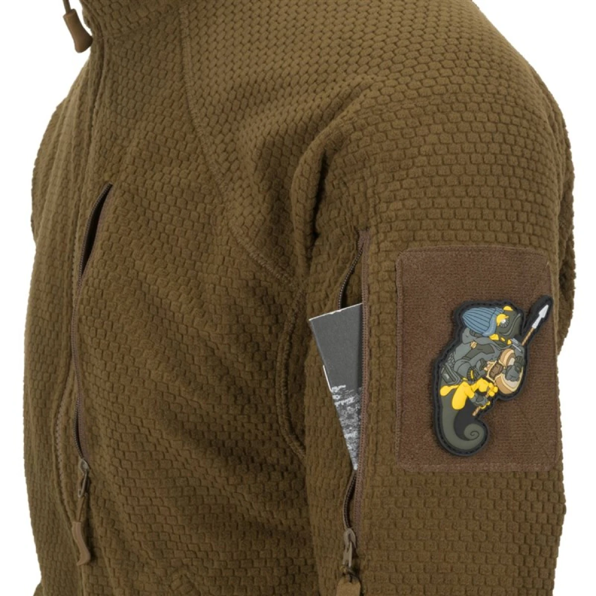 HELIKON TEX Alpha Tactical Jacket - Grid Fleece Foliage Green - XLarge Regular