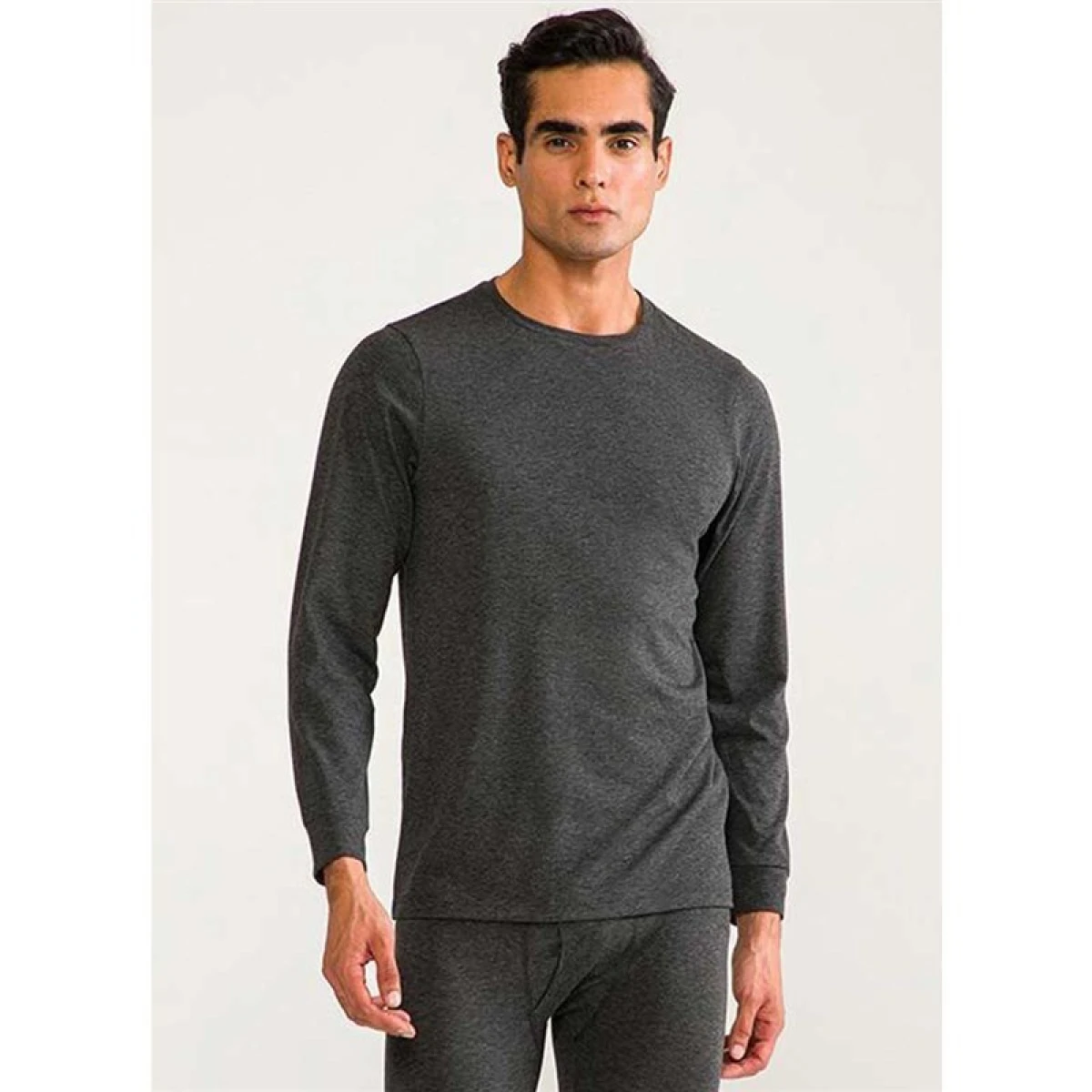 Thermoform Heavy Unisex Uzunkol Termal Fanila - Antrasit - S