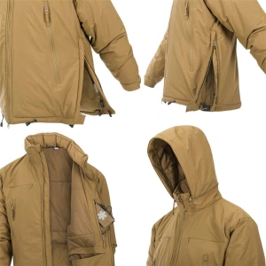 HELIKON TEX Husky Tactical Winter Jacket - Climashield® Apex 100 G BLACK - Small