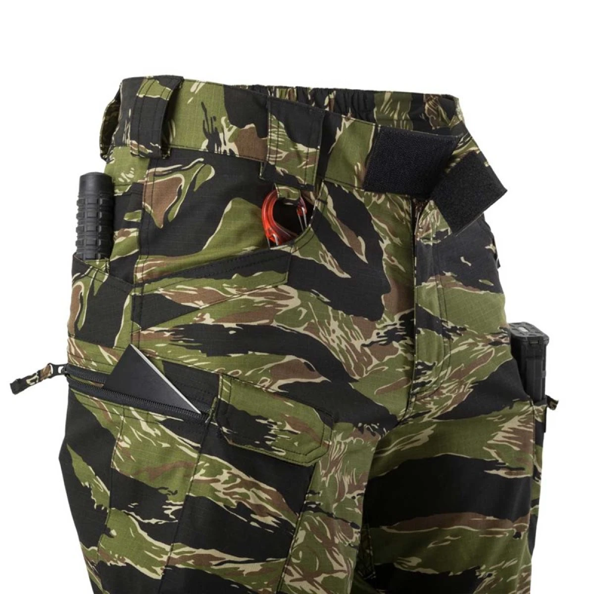 HELIKON TEX UTS (Urban Tactical Shorts) 11 - Polycotton Stretch Ripstop TIGER STRIPE - XLarge
