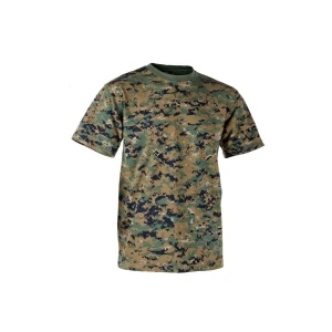 HELIKON-TEX Bawełna Usmc Digital Woodland Renk T-Shirt - M