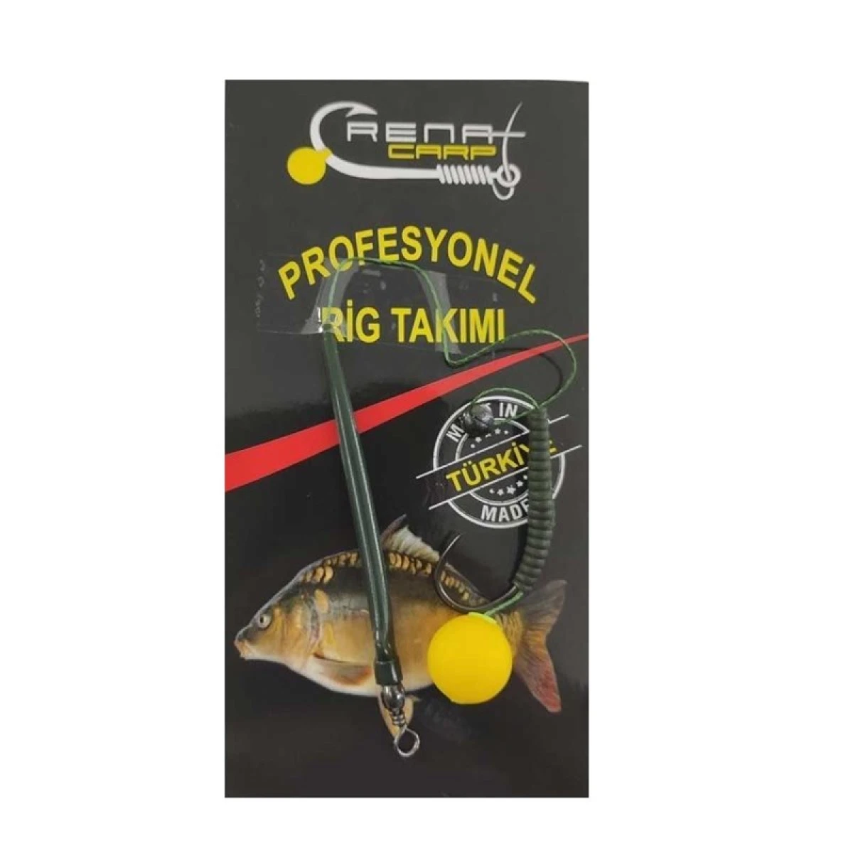 RENAT CARP  Sazan Rig Takım Oval Boncuk