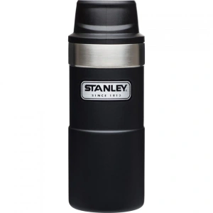 STANLEY One-Hand 2.0 Çelik Termos Bardak 0,35 LT Siyah