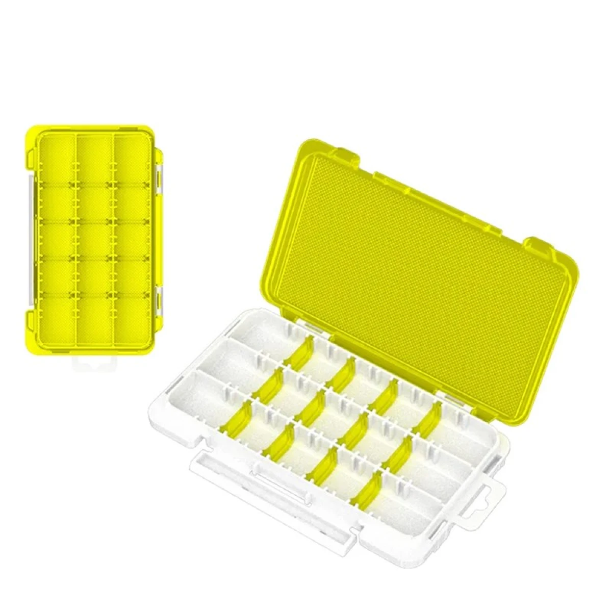 MEBAO Slim Ayarlanabilir 18 Bölmeli Lrf Kutusu Sarı MBLB1034