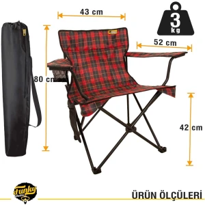 FUNKY CHAIRS V2 Scottish Lüks Kamp Sandalyesi