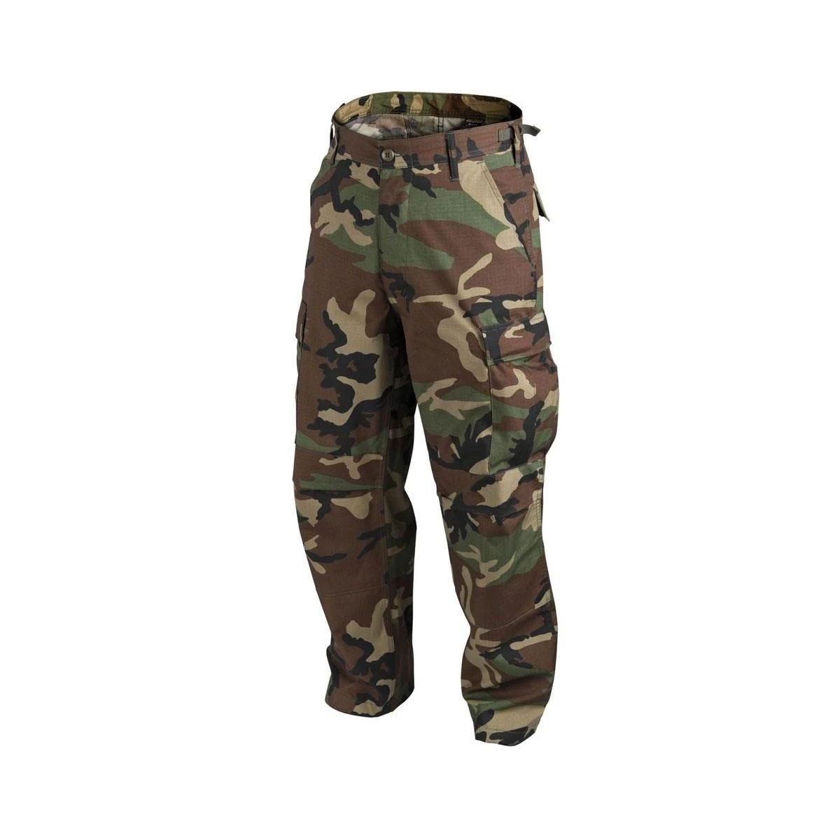 HELIKON-TEX Bdu Cotton Ripstop US Woodland Renk Kamuflaj Pantolon