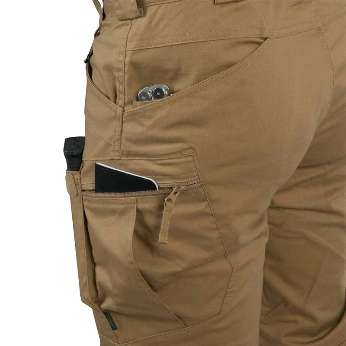 HELIKON TEX UTP (Urban Tactical Pants) - Polycotton Ripstop BLACK - Medium