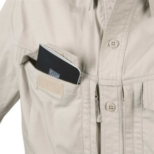 HELIKON TEX Defender Mk2 Shirt Long Sleeve - Polycotton Ripstop KHAKI - L
