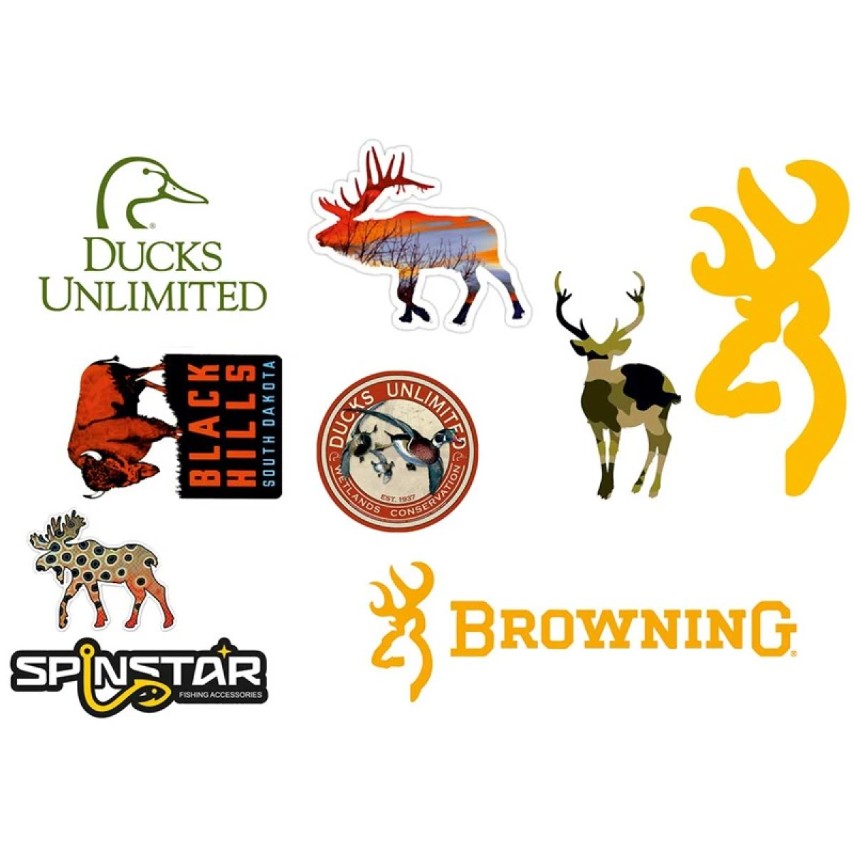 SPINSTAR Hunting Serisi Sticker - No:1