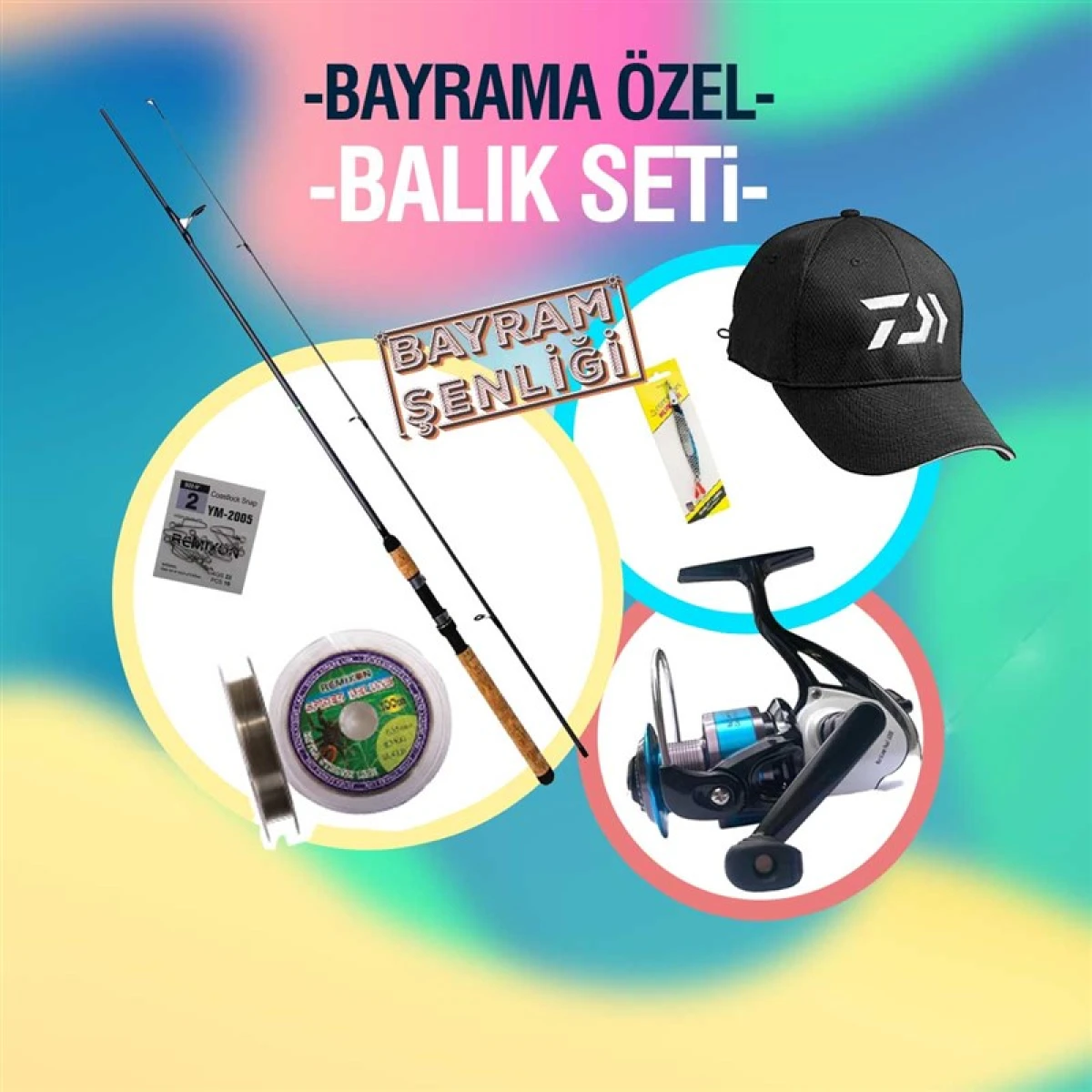 Bayrama Özel Olta Seti