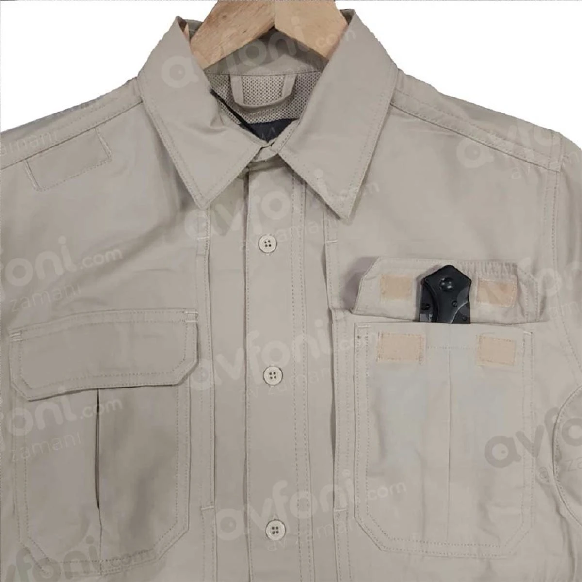 N.M TACTICAL Protection Taktik Gömlek - Kum Beji - S