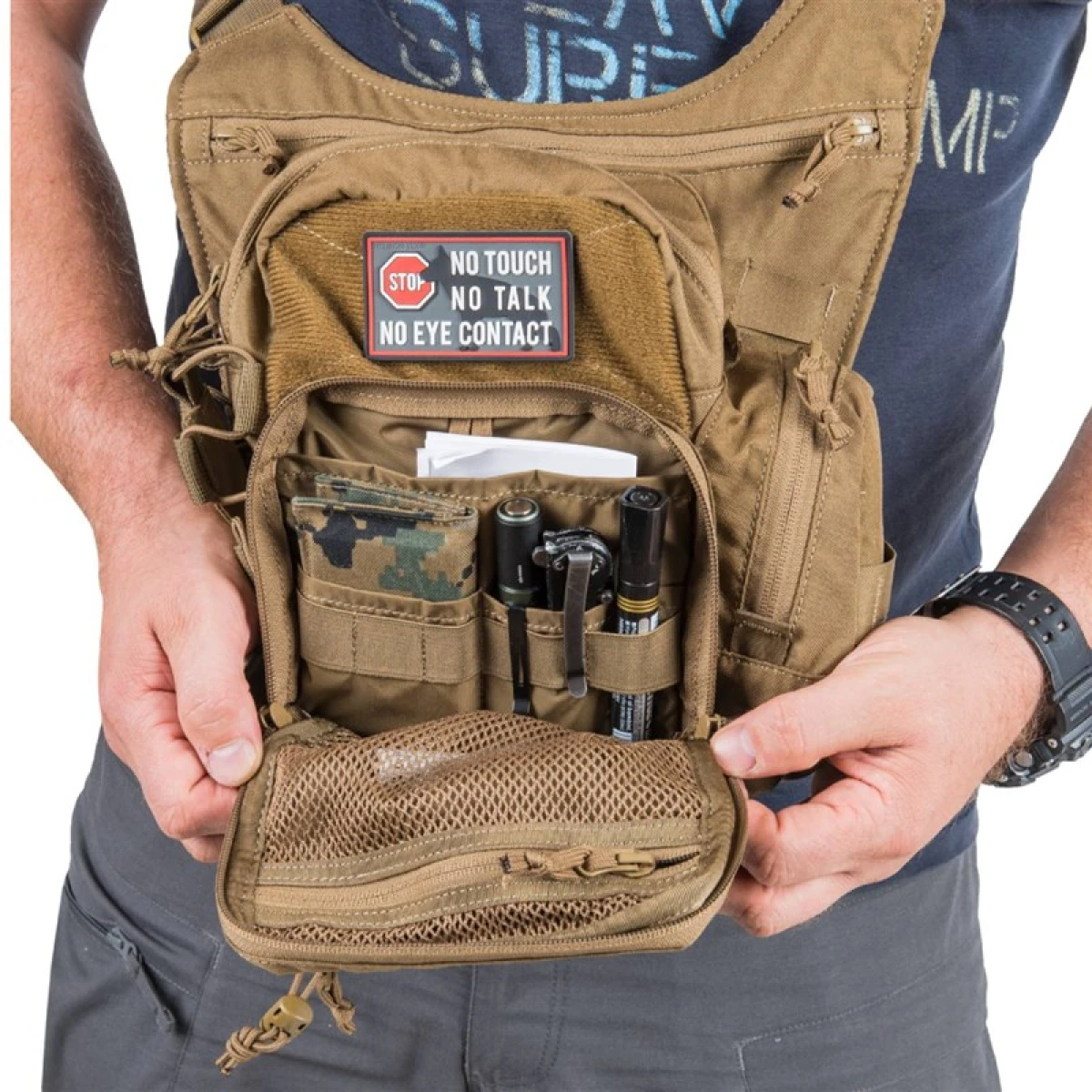 HELIKON TEX EDC SIDE BAG - CORDURA BLACK