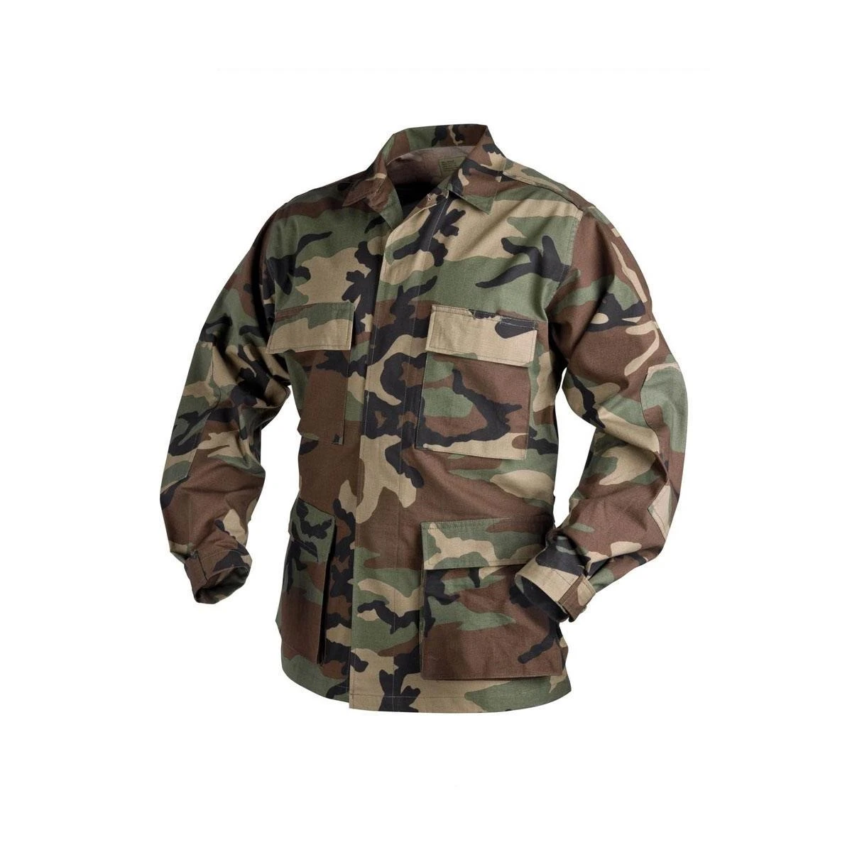HELIKON-TEX Bdu Polycotton Rİpstop US Woodland Renk Kamuflaj Gömlek