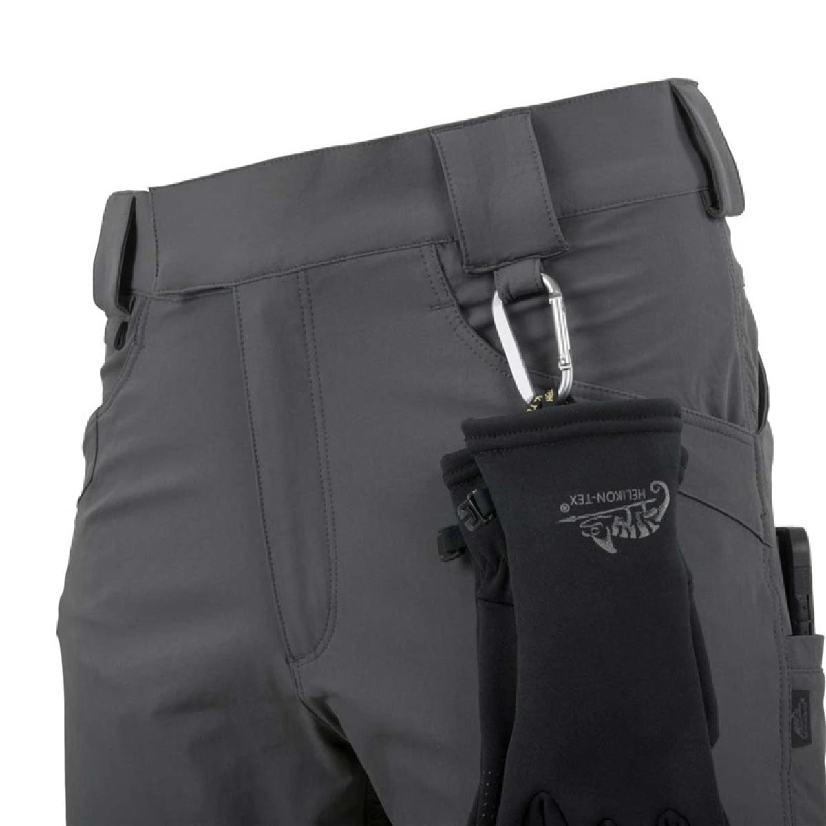 HELIKON-TEX Trekking Tactical Pants - Versastretch BLACK - Large Regular