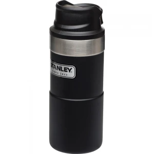 STANLEY One-Hand 2.0 Çelik Termos Bardak 0,35 LT Siyah