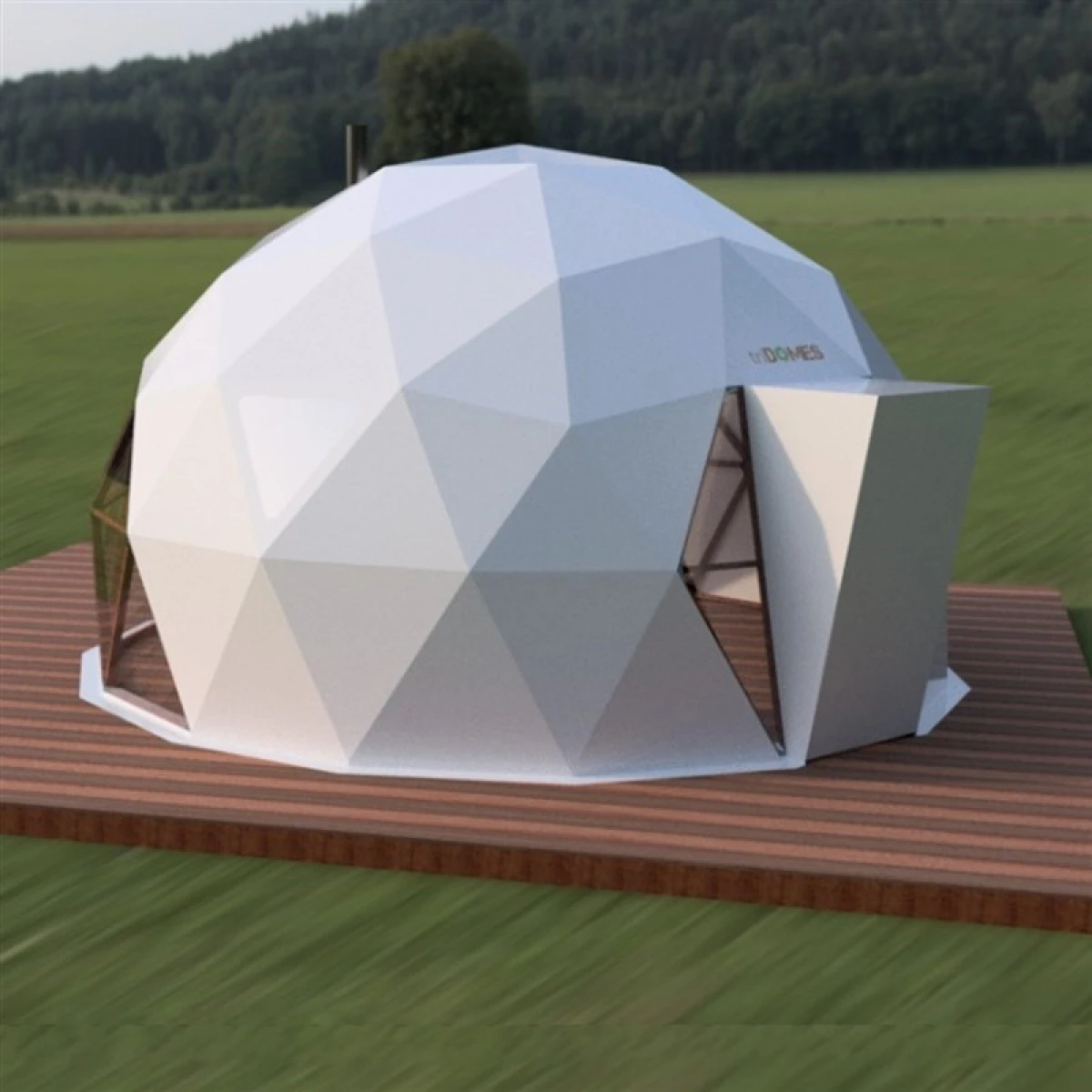 TRIDOMES D10I 77m2 Kubbe Çadır