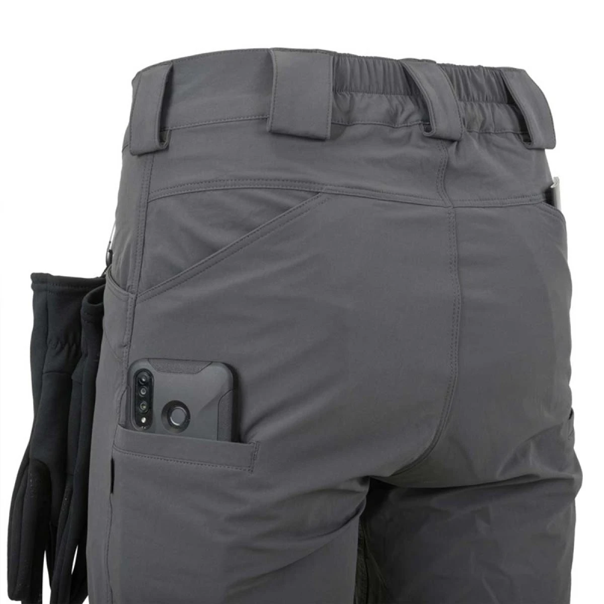 HELIKON-TEX Trekking Tactical Pants - Versastretch BLACK - Large Regular