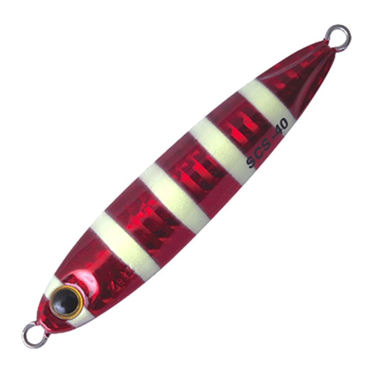 PALMS ZetZ Slow Blatt Cast Wide 30 gr H-531 Zebra Red