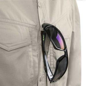 HELIKON TEX Defender Mk2 Shirt Long Sleeve - Polycotton Ripstop KHAKI - L