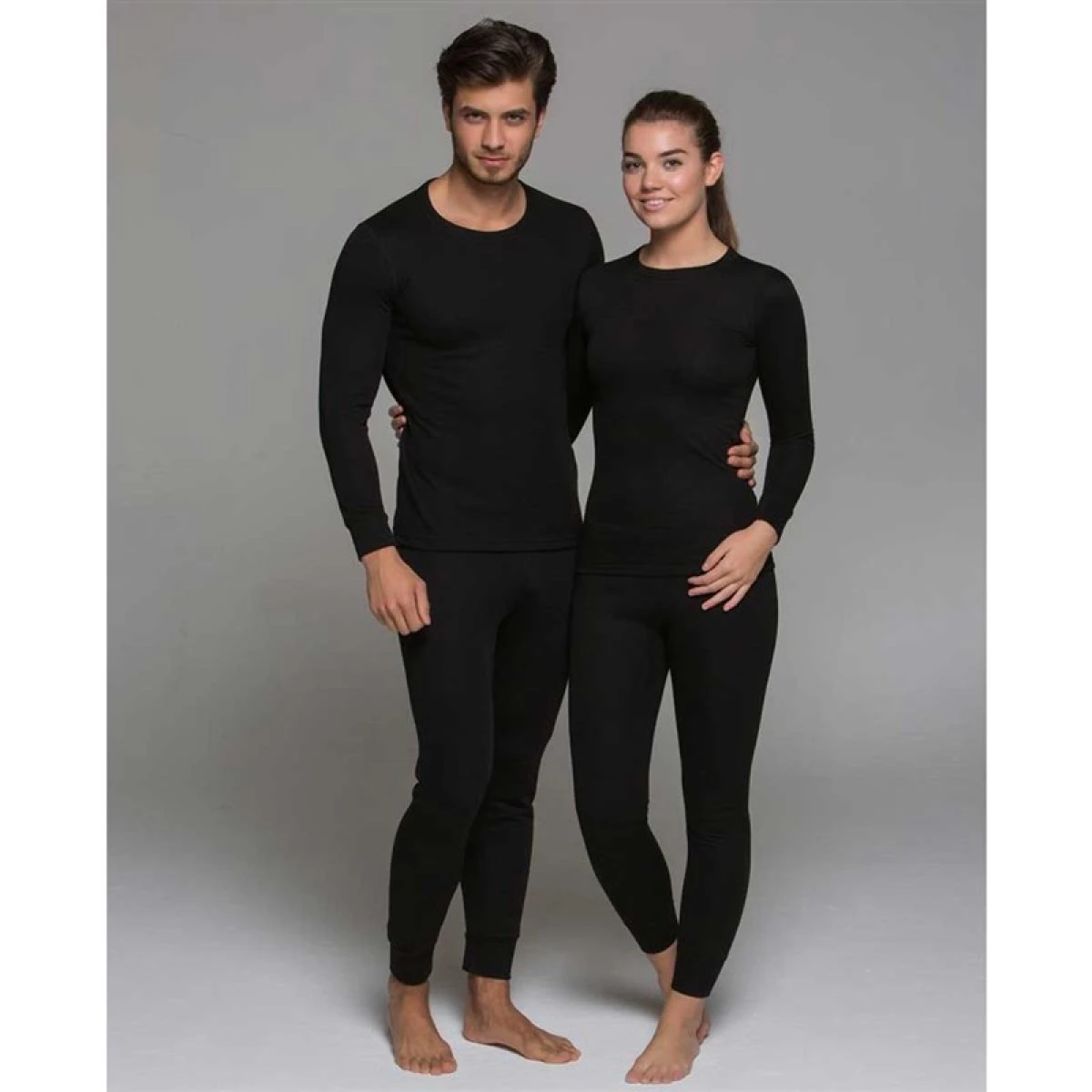 THERMOFORM Heavy Unisex Termal İçlik - SIYAH - L