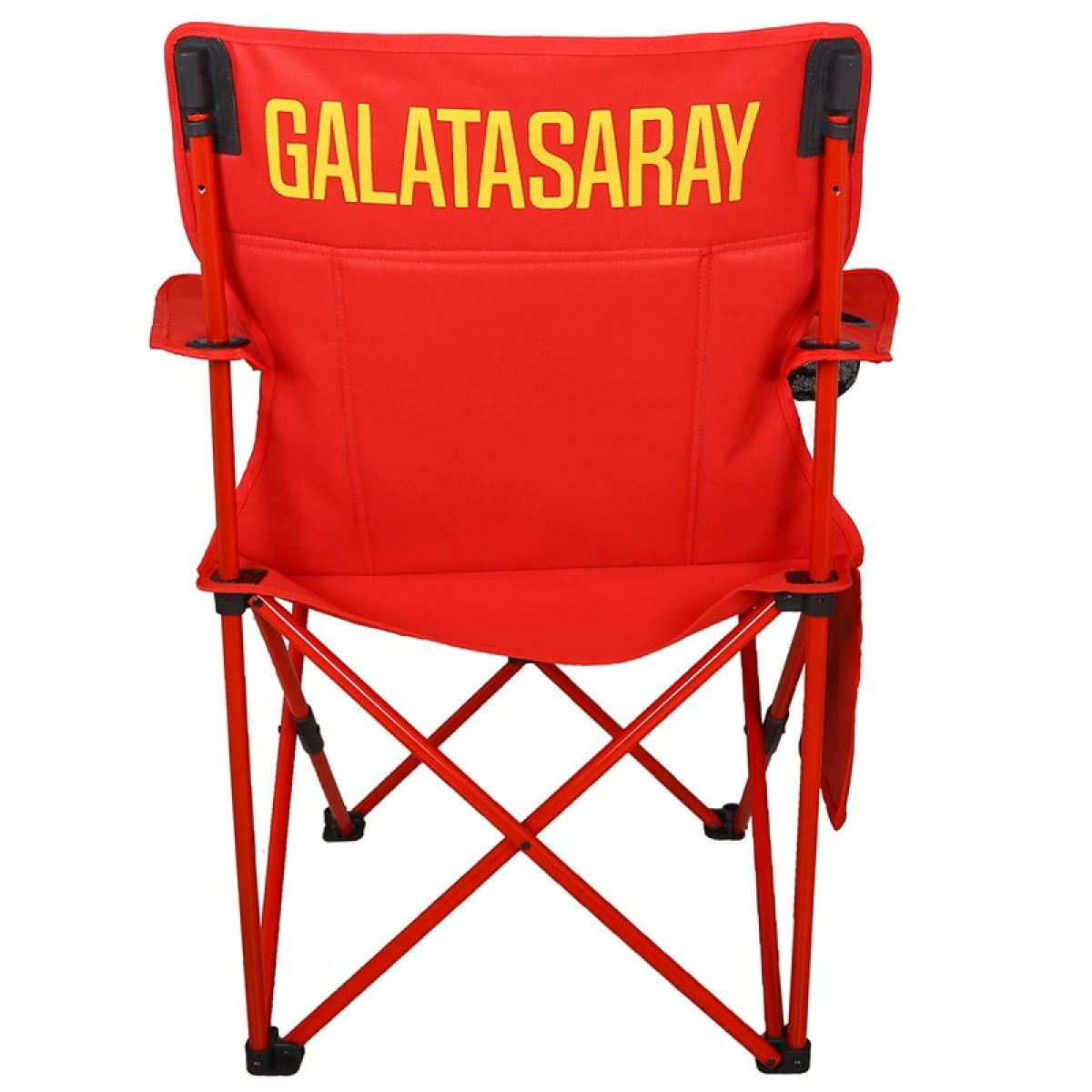 FUNKY CHAIRS Galatasaray Lisanslı Katlanabilir Kamp Sandalyesi Buzluklu