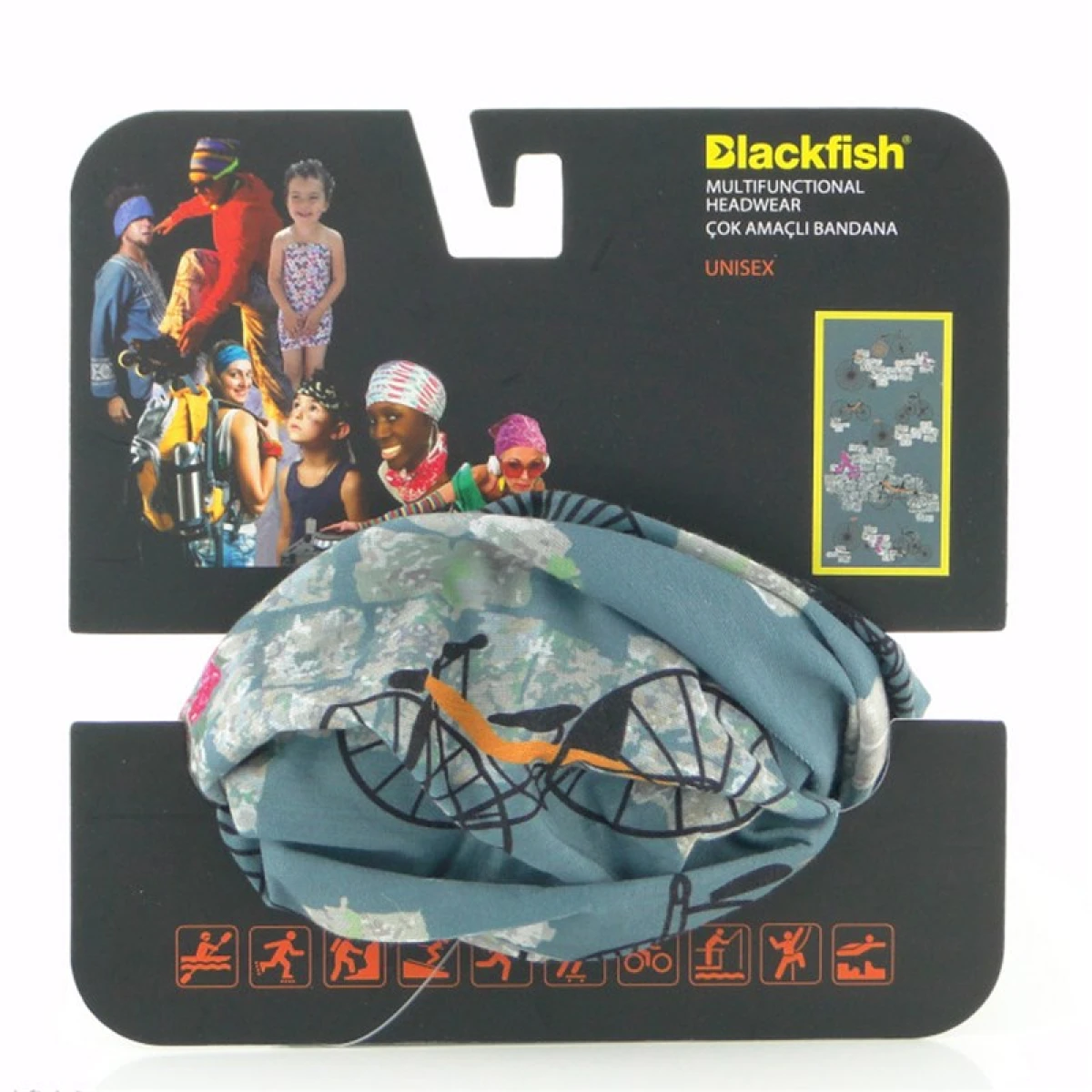 BLACK FISH Bisiklet Serisi Bandana B2.B1.01
