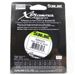 SUNLINE Xplasma Asegai Koyu Yeşil 150 Metre İp Misina 16 Lb 7.2 Kg 0.209 mm