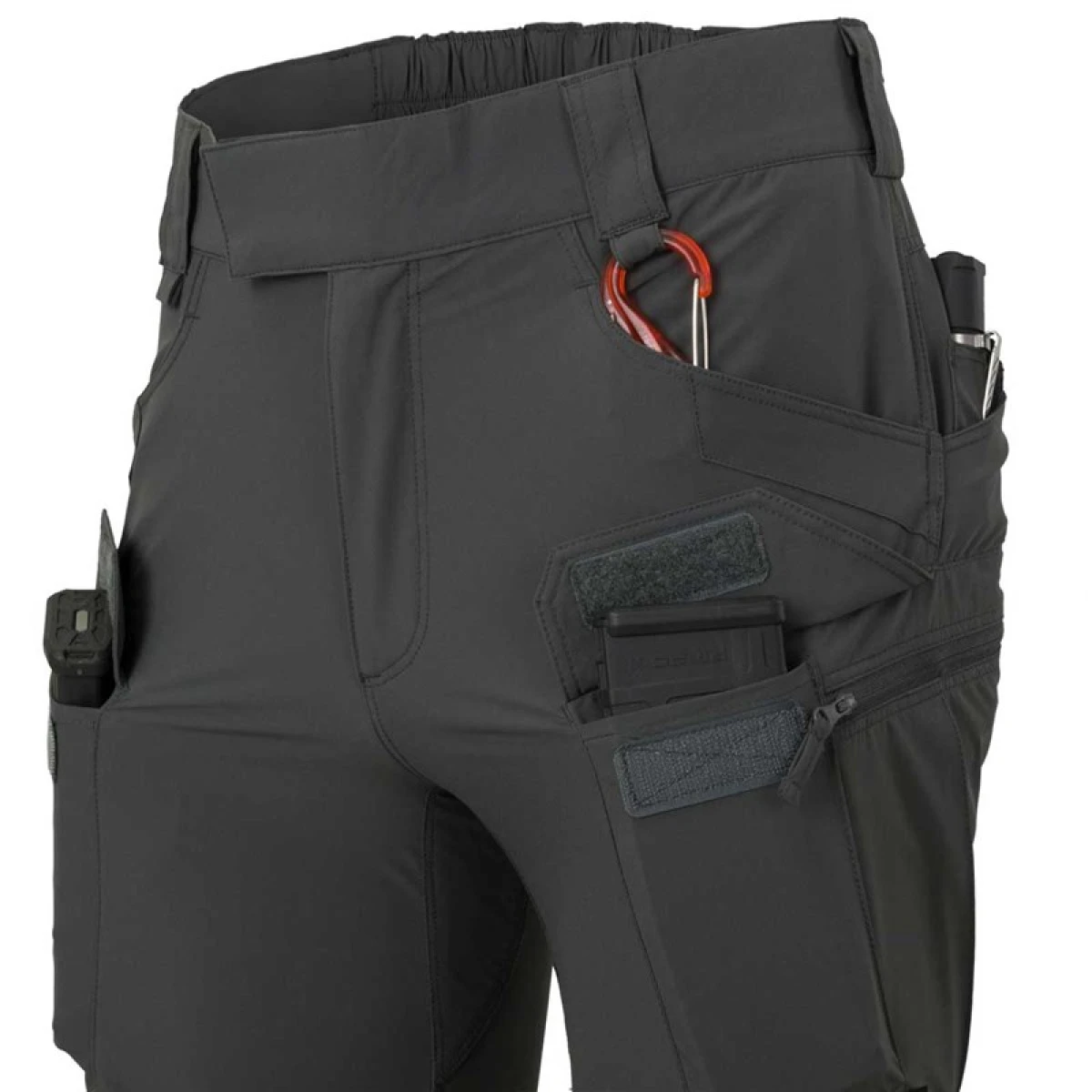 HELIKON-TEX Outdoor Tactical Pants - Versastretch Lite TAIGA GREEN - Large Regular