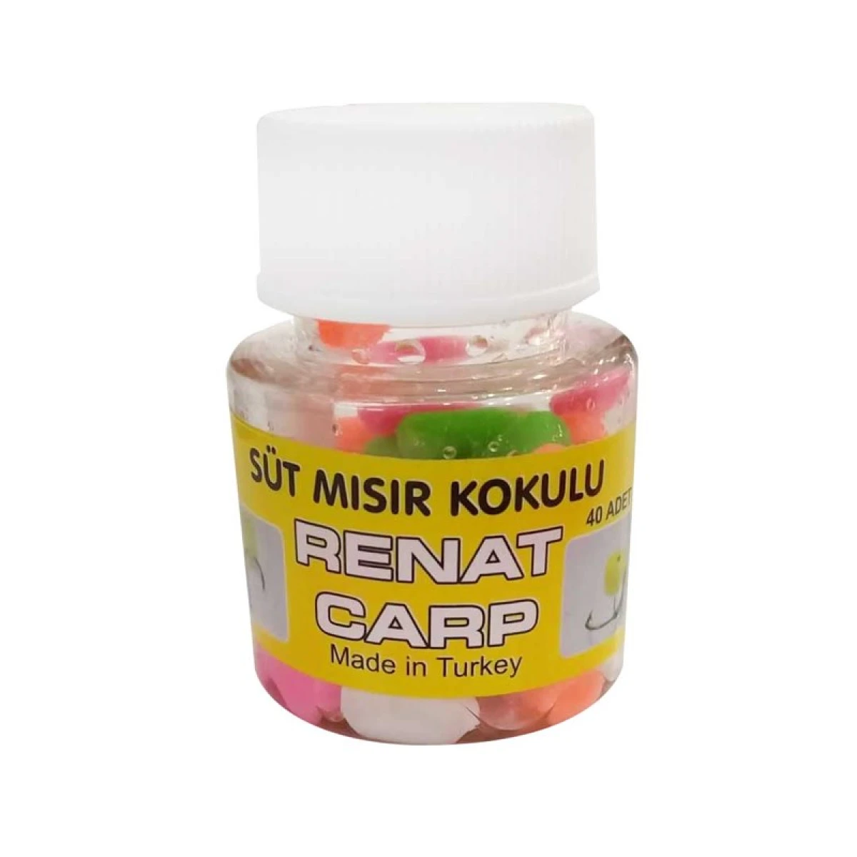 RENAT CARP Sazan Yemi Küçük Süt Mısır - Çok Renkli