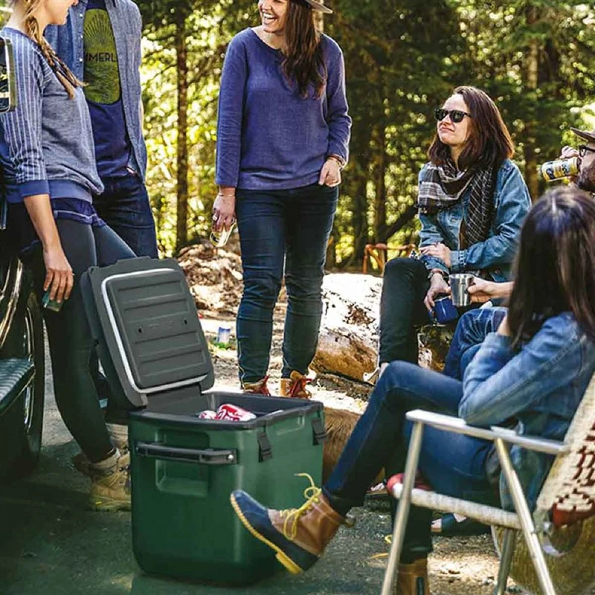Stanley Adventure Taşınabilir Soğutucu Kamp Buzluğu 28 LT Yeşil